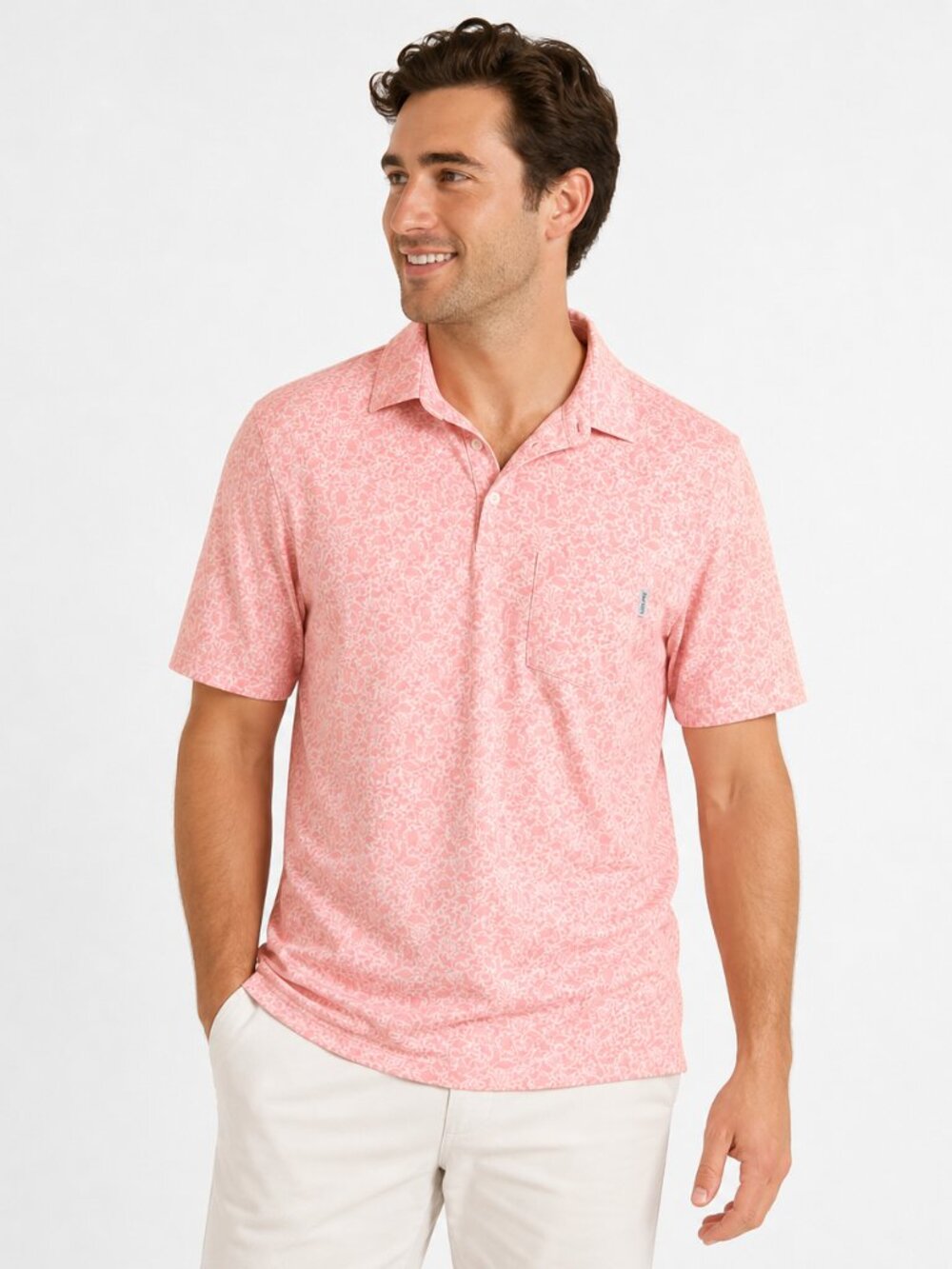 *PGA Tour Pink Polo T Shirt